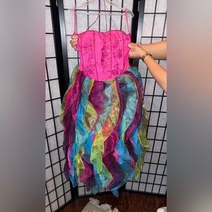 Colorful Kids Formal Dress